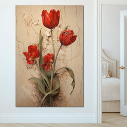 Tulips Resilience Dance - NicheCanvas