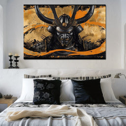 Golden Samurai Sovereign - NicheCanvas