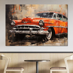 Car Collection 12 - Rider Art - NicheCanvas