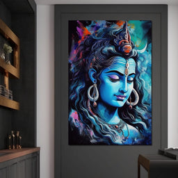 Lord Shiva's Contemplation - NicheCanvas
