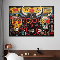 Mystic North American Totems - NicheCanvas