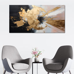 Auroral Brushstrokes Cascade - NicheCanvas