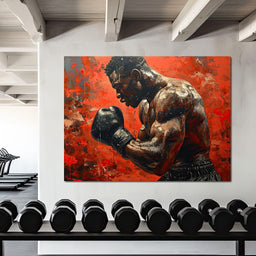 Fervent Pugilist - NicheCanvas