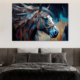 Cherokee Horse 3 - Alicia Smith - NicheCanvas