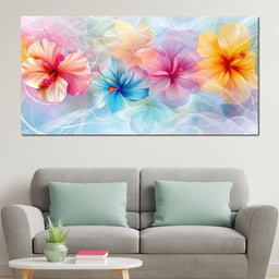 A Fantasy of Flowers - Tooples Art - NicheCanvas