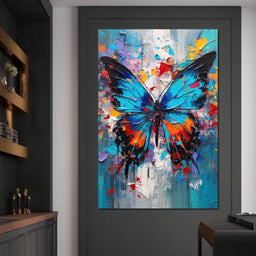 Colorburst Butterflies - NicheCanvas