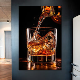 Whiskey's Ethereal Canvas - NicheCanvas