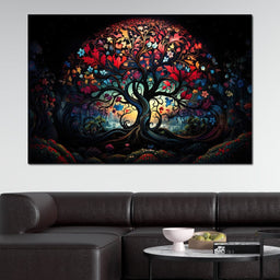 Four Seasons of the Tree of Love - NicheCanvas