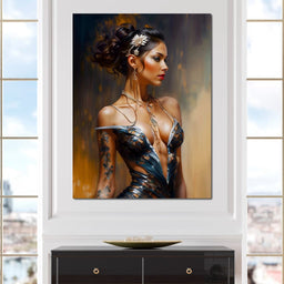 Female Portrait 071 - Johanjjf - NicheCanvas