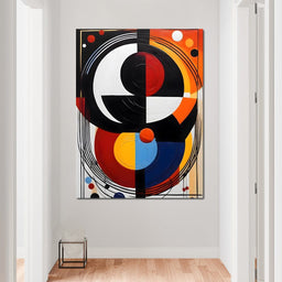 Colorful Modern Art 005 - Johanjjf - NicheCanvas