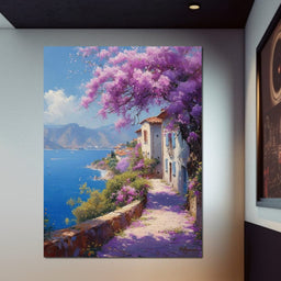 Coastal Bloom Promenade - NicheCanvas