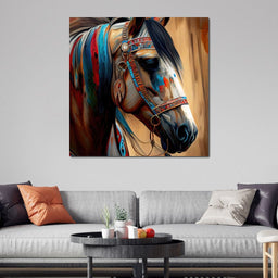 Cherokee Horse 1 - Alicia Smith - NicheCanvas