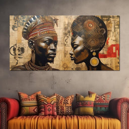 African Portrait Zithembe - Sakeem Gibbs - NicheCanvas