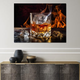 The Whiskey Enigma on Canvas - NicheCanvas