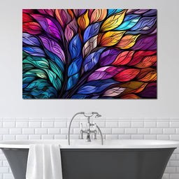 Feathery Fiber Artistry - NicheCanvas