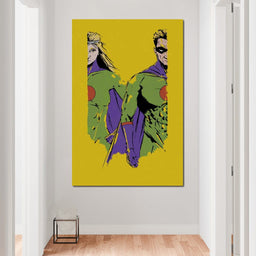 Superheroes - Gareth Doyle Art - NicheCanvas