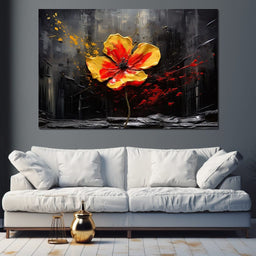 Amber Ignite in Nocturne - NicheCanvas