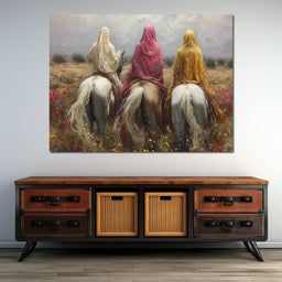 Womens Horse Riding - NicheCanvas