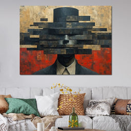 Fragmented Perception Portrait - NicheCanvas
