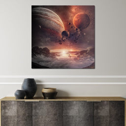 Surreal Space - FNDesign - NicheCanvas