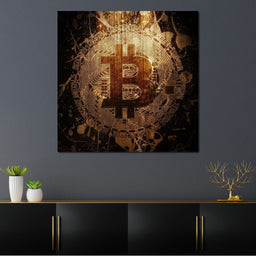 Crypto Art Bitcoin 08 - Cameron Gray - NicheCanvas