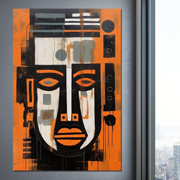 Tribal Mask - Sakeem Gibbs - NicheCanvas