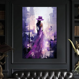 Amethyst Twilight Mystique - NicheCanvas