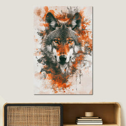 Wolf Gaze - NicheCanvas