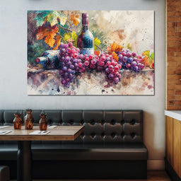 Wine and Vines Vista - NicheCanvas