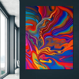 Colorful Contemporary Art 242 - Johanjjf - NicheCanvas