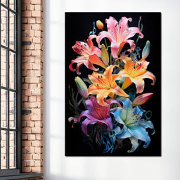 Dazzling Colors in Bloom - NicheCanvas