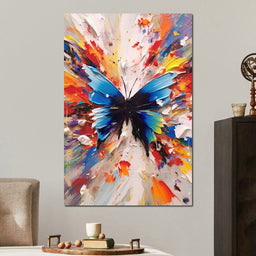 Chromatic Butterfly Euphoria - NicheCanvas