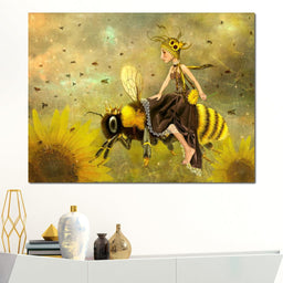 Queen Bee - Rosa Perry - NicheCanvas