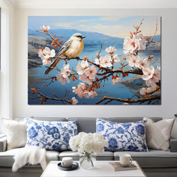 Almond Blossom Serenade - NicheCanvas