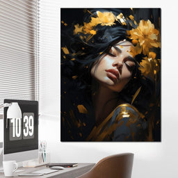 Regal Floral Headpiece - NicheCanvas