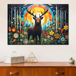 Enchanted Forest Sentinel - NicheCanvas