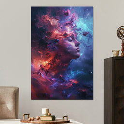 Ethereal Dreamspace Voyage - NicheCanvas