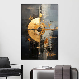 Eclipse in Golden Splendor - Tanni Cylon - NicheCanvas