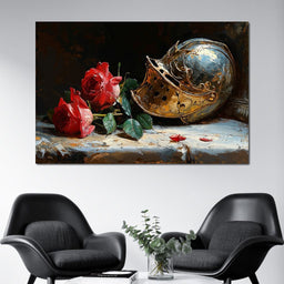 Two Roses - NicheCanvas