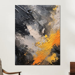 Abstract Onyx Radiance - NicheCanvas