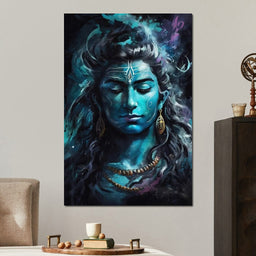 Lord Shiva Bholanatha - NicheCanvas