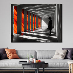 Silent Echoes of Light - NicheCanvas