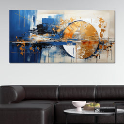 Golden Royal Geometric Harmony 07 - Wildrose Creations - NicheCanvas