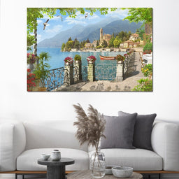 Italian Promenade - NicheCanvas