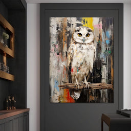 Owls Mystic Gaze - NicheCanvas