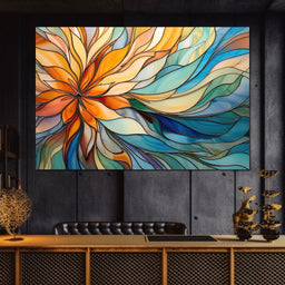 Amber Waves of Petal Patterns - Cole Williams - NicheCanvas