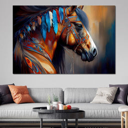 Cherokee Horse 5 - Alicia Smith | NicheCanvas