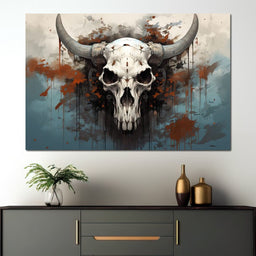 Eternal Symmetry of the Buffalo - Raven Blackwood - NicheCanvas