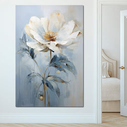 Azure Serenity Blossom - NicheCanvas