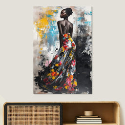 Urban Elegance Amidst Ruins - NicheCanvas